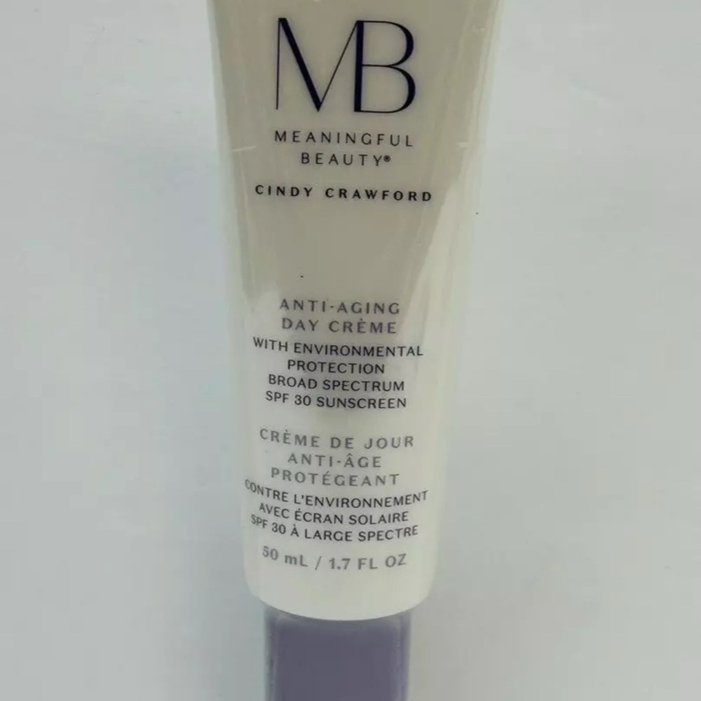 Meaningful Beauty Purple and White Skincare Tube